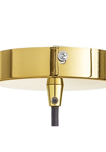 BLOOMINGVILLE Adar Pendelleuchte, Grün, Glas, D22xH20 cm