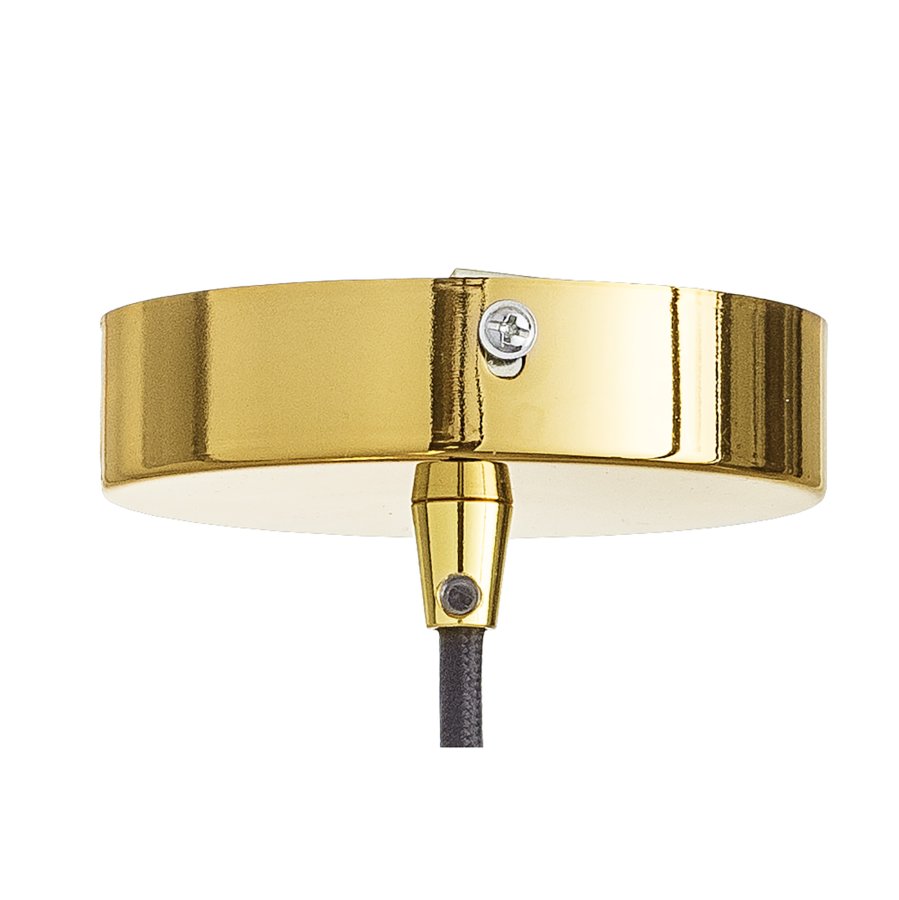 BLOOMINGVILLE Adar Pendelleuchte, Grün, Glas, D22xH20 cm