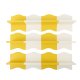 BLOOMINGVILLE MINI Bubbi-hylla, gul, MDF (L80xH22,5xB17 cm)