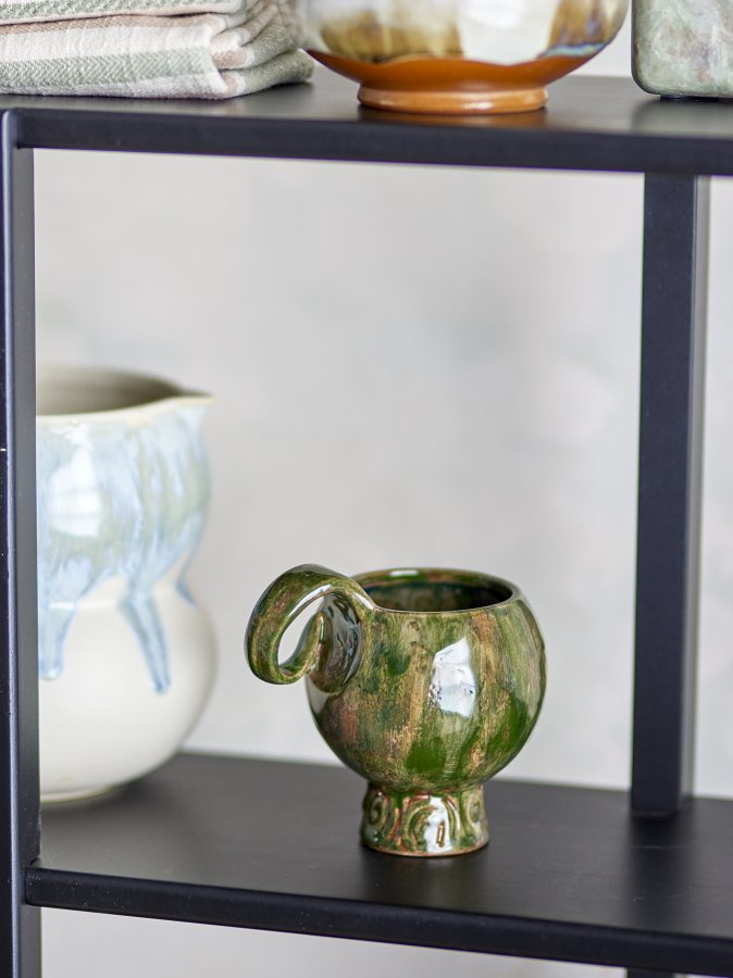 BLOOMINGVILLE Avonlea Tasse, Grn, Steingut (D9xH10,5 cm, 4er-Set)