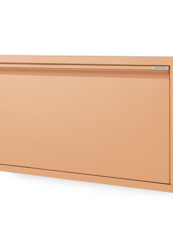 SPINDER DESIGN Billy 1 skoskap, m. 1 dr - leire terra stl