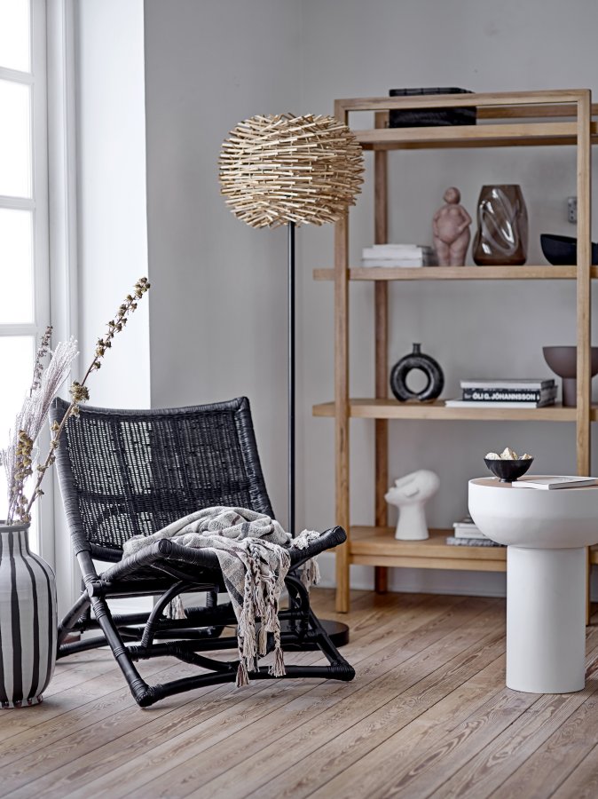 BLOOMINGVILLE Ingolf vase, brun, glass, L19,5xH26xB18 cm