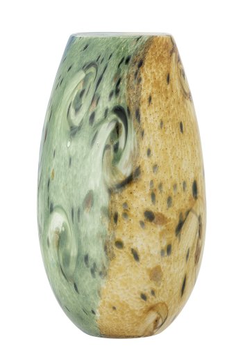 CREATIVE COLLECTION Kalian Vase, Blau, Glas