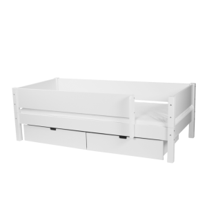 Manis-H Mimer Enkeltseng med klassisk sengehest og skuffer - 160 cm - 90x160