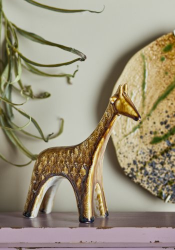 CREATIVE COLLECTION Longuro Deco, Braun, Steinzeug