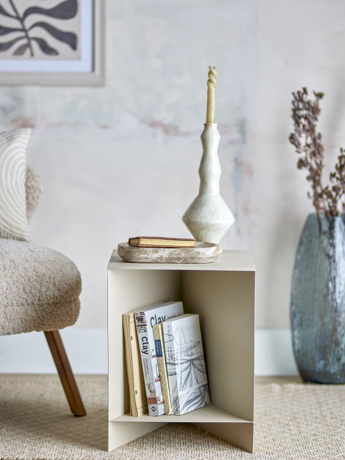 BLOOMINGVILLE Tasha Beistelltisch, Natur, Metall (L35xH45xB35 cm)