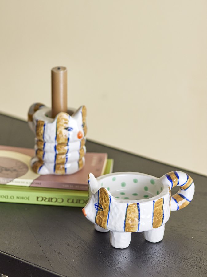 BLOOMINGVILLE Caty lysestake, brun, steinty