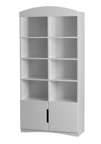 Classic brnereol, m. 2 lger - hvid laminat og MDF