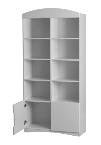 Classic brnereol, m. 2 lger - hvid laminat og MDF