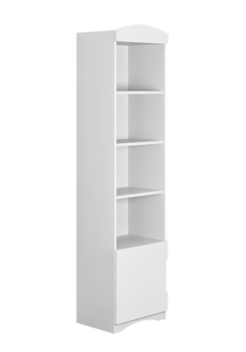 Classic brnereol, m. 1 lge - hvid laminat og MDF