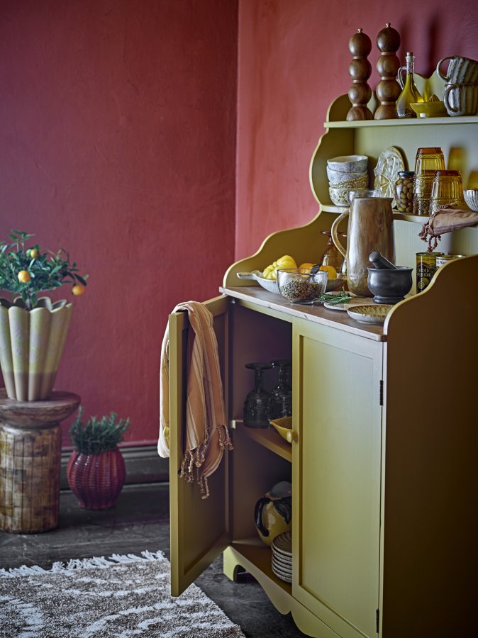 CREATIVE COLLECTION Libby Schrank, Gelb, Kiefer (L91,5xH134xB39 cm)