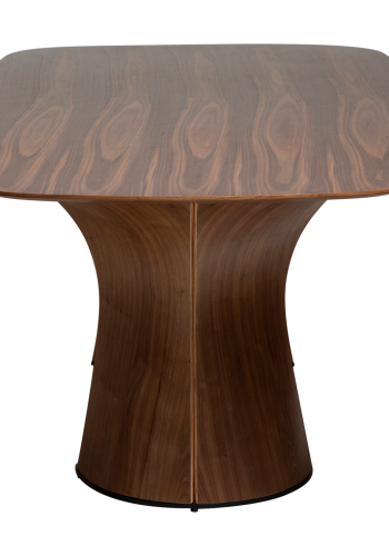 DANFORM Root Esstisch, rechteckig - braunes Walnussfurnier (220x110)