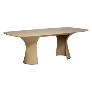 DANFORM Root spisebord, rektangulr - hvidkalket egetrsfinr (220x110)