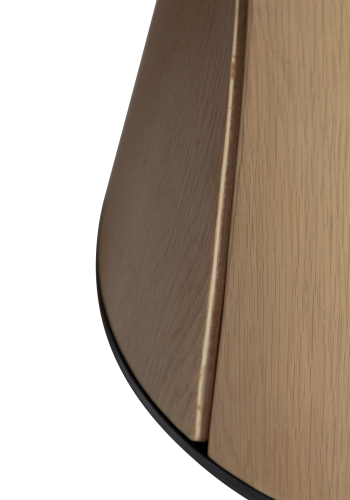 DANFORM Root Esstisch, rechteckig – weiß gekalktes Eichenfurnier (220x110)