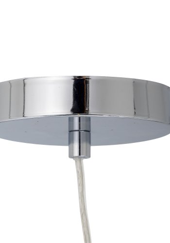 BLOOMINGVILLE Baele Deckenleuchte, rund – Klarglas und Eisen (H:34)