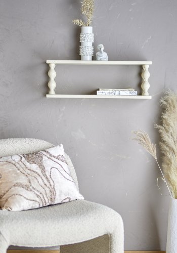 BLOOMINGVILLE Salino Regal, Wei, MDF (L60xH21,5xB17 cm)