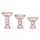 BLOOMINGVILLE Delphia lysestake, rosa, glass