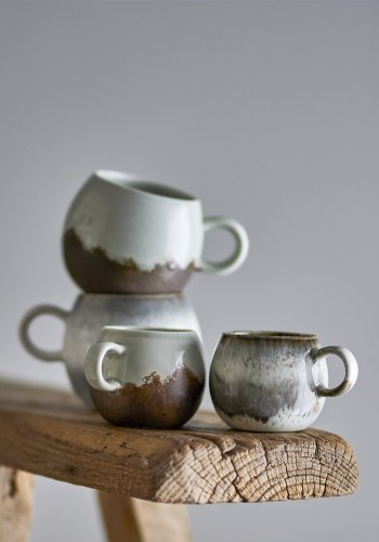 BLOOMINGVILLE Paula Espressotasse, Braun, Steingut