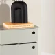 VENTURE DESIGN San Carlos Kommode, m. 5 Schubladen - beigefarbener Stahl