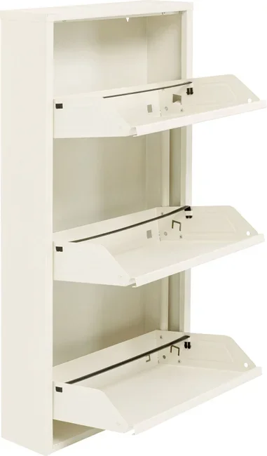 KARE DESIGN Caruso 3 skosk�p, w. 3 d�rrar - kr�mst�l (H:104)