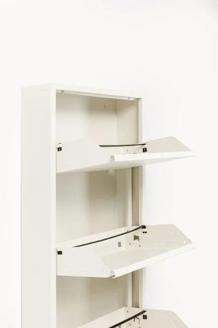 KARE DESIGN Caruso 5 skoskap, m. 5 d�rer - kremst�l (H:173)