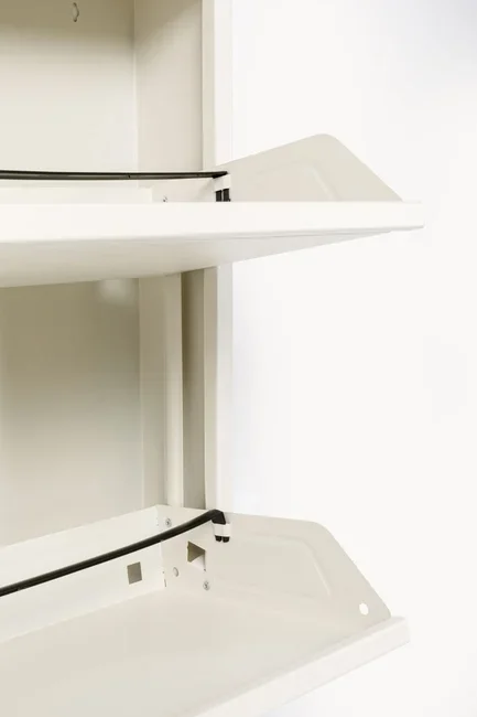 KARE DESIGN Caruso 5 skoskap, m. 5 d�rer - kremst�l (H:173)