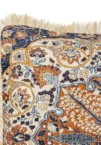 CREATIVE COLLECTION Asu Kissen, Braun, Viskose (L50xB50 cm)