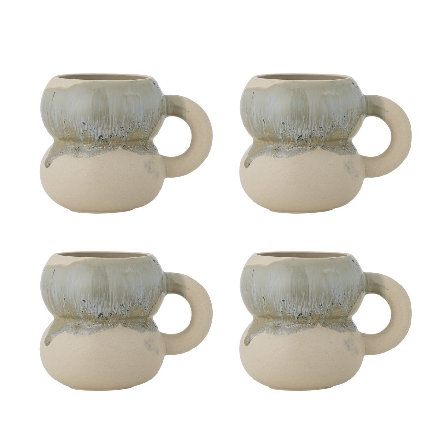 BLOOMINGVILLE Luna kop, m. hank - bl stentj (D9xH10) (st af 4)