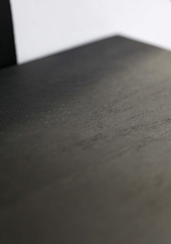 NocNoi Harre Vig vegghylle - sortoljet eik m. sort lrreim, 50-100