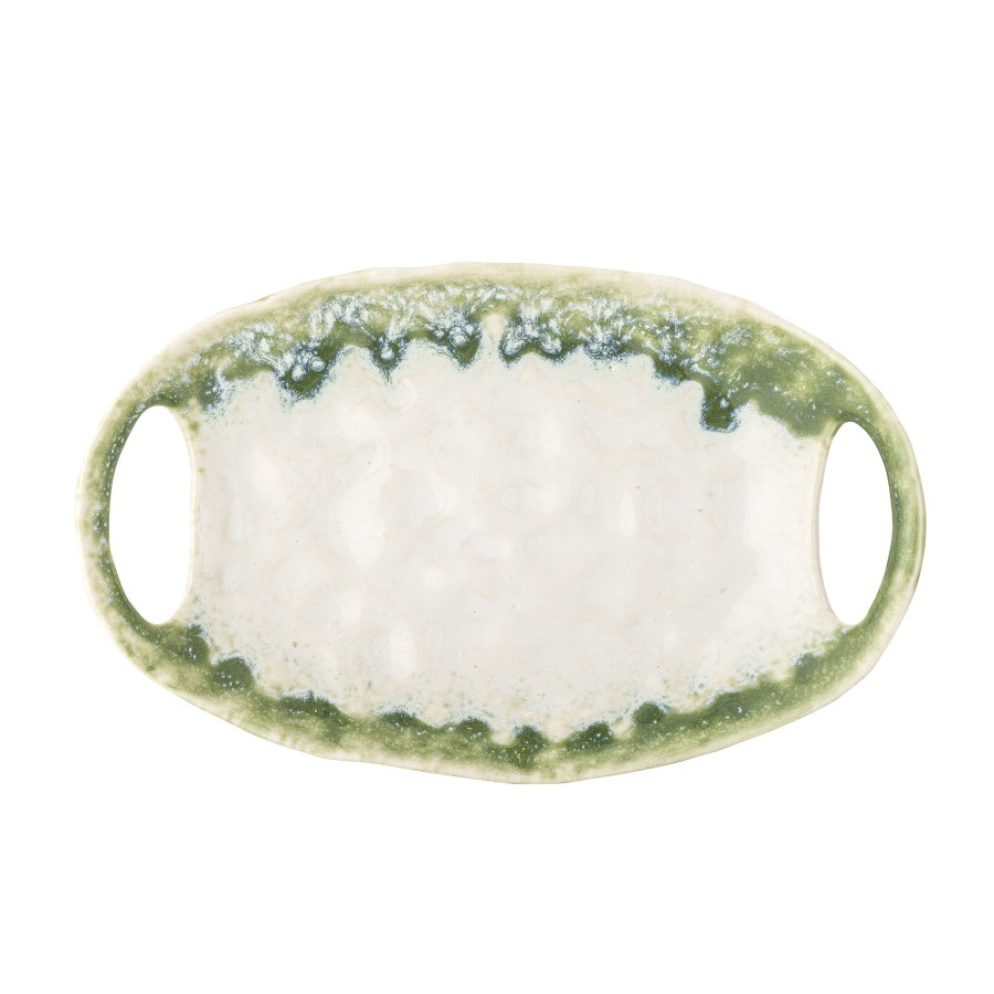 CREATIVE COLLECTION Prim serveringsfat, grnn, steinty