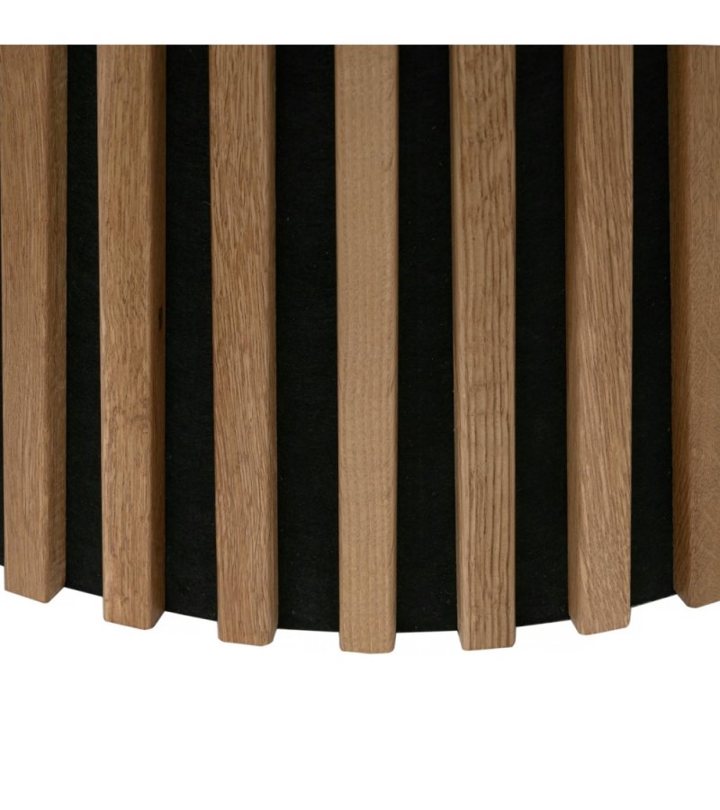 Svendborg spisebord, rund, m. 2 till�gsplader - natur egetr�sfin�r (�120)