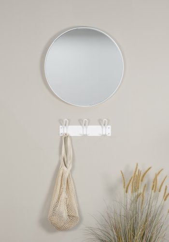 SPINDER DESIGN Miles 3 knagerkke, m. 3 knager - hvid stl