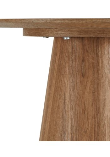 Tango sofabord, rund - natur egefinér (45)