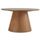 Tango Couchtisch, rund – natürliches Eichenfurnier (80)