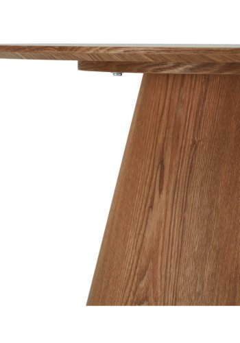 Tango Couchtisch, rund – natürliches Eichenfurnier (80)