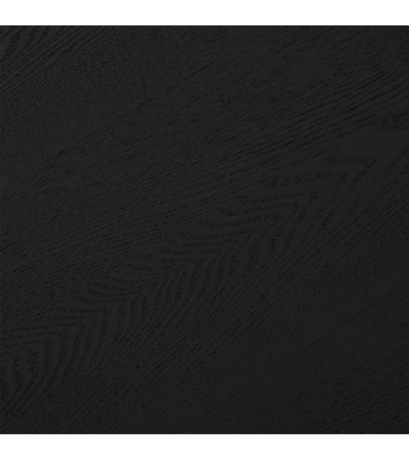 Tango spisebord, rund - sort egefinér (120)