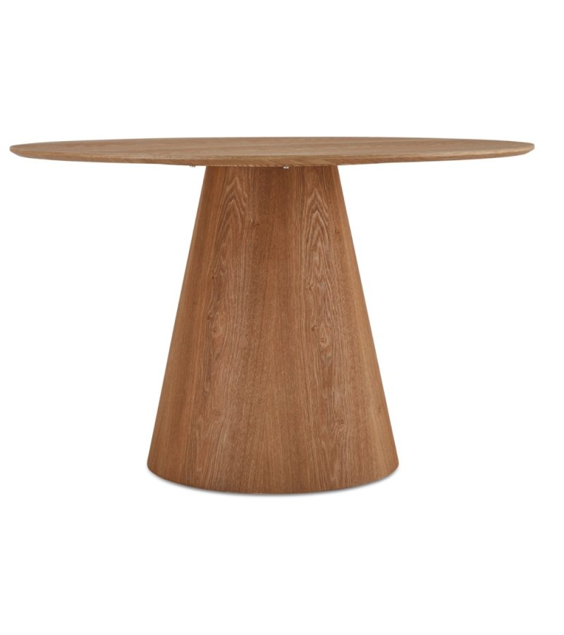 Tango spisebord, rund - natur egefinér (120)