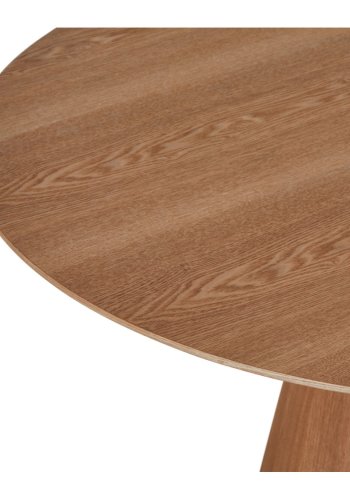 Tango spisebord, rund - natur egefinér (120)