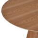 Tango spisebord, rund - natur egefinér (120)