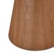 Tango spisebord, rund - natur egefinér (120)