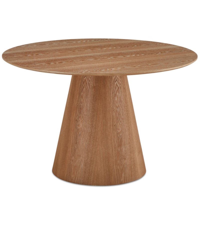 Tango spisebord, rund - natur egefinér (120)