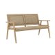 BLOOMINGVILLE Sorrento sofa, naturlig, FSC® 100 %, akasie