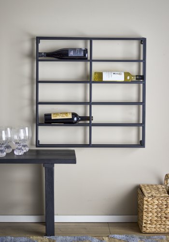 BLOOMINGVILLE Magne vinstativ, svart, metall