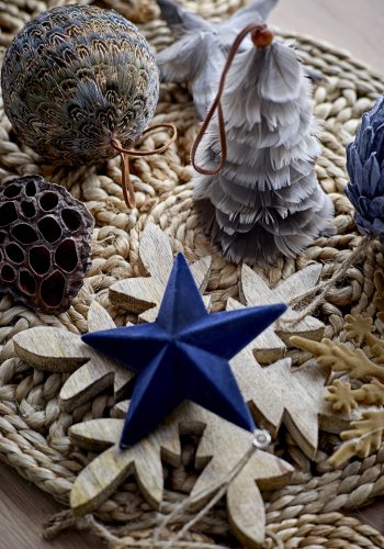 BLOOMINGVILLE Valder Tischläufer, Natur, Jute, L115xB40 cm