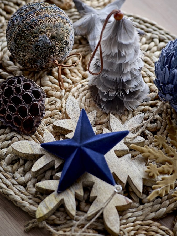 BLOOMINGVILLE Valder Tischläufer, Natur, Jute, L115xB40 cm