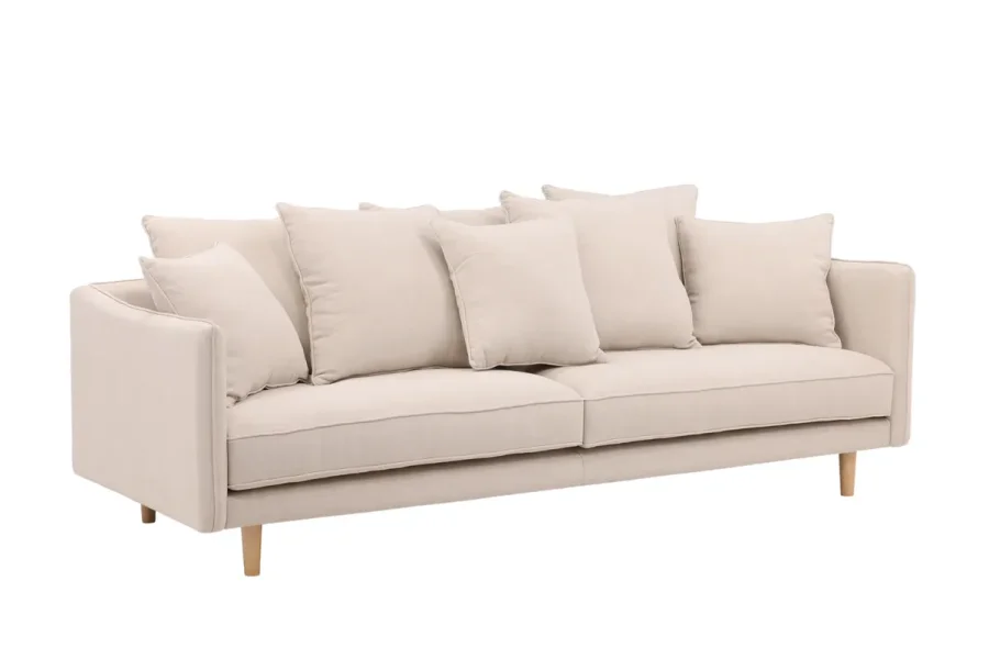 VIND COLLECTION Segelsk�ren Sofa - Hvid, Stof (linned)