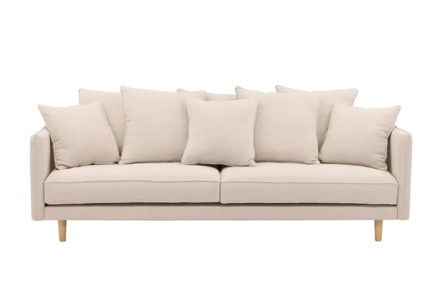VIND COLLECTION Segelsk�ren Sofa - Hvid, Stof (linned)