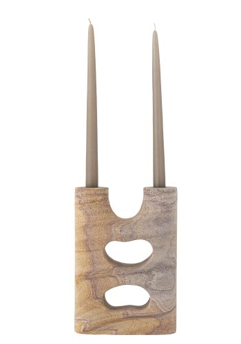 BLOOMINGVILLE Lodi lysestage - natur sandsten (L18xH25,5xB7)