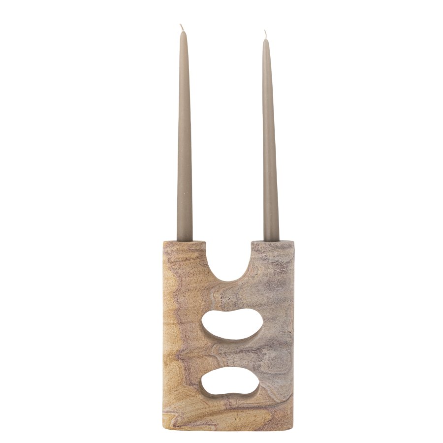 BLOOMINGVILLE Lodi lysestage - natur sandsten (L18xH25,5xB7)