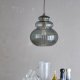 BLOOMINGVILLE Sybia Pendelleuchte, Grau, Glas (T31,5xH33 cm)
